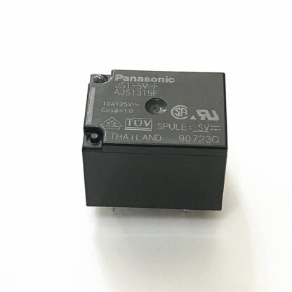 RELE 5Vcc 10A/250Vca SPDT 2+3pin 105ºC Panasonic JS1-5V-F