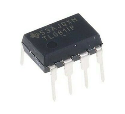 TL081IP DIP8, JFET-Input Operational Amplifier, Texas Instruments (2 Unidades)