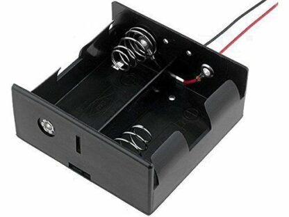 Portapilas R20 con cables de 20 cm - Imagen 2