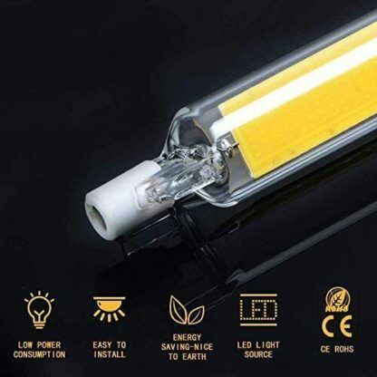 BOMBILLA R7S LED COB 6W 78x16mm 750lm DIA 6500K - Imagen 3
