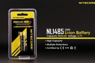 Batería Recargable 14500 NITECORE NL1485 3,7V/850mAh