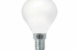 Bombilla E14 LED esférica G45 de 4W 'Fullglass 360º'