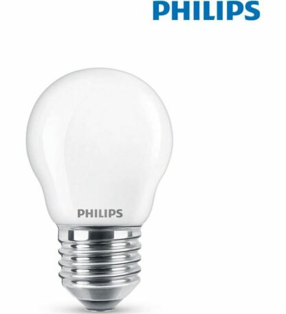 Bombilla Esférica E27 Led PHILIPS 4,3W, 360º, 840, 4000K