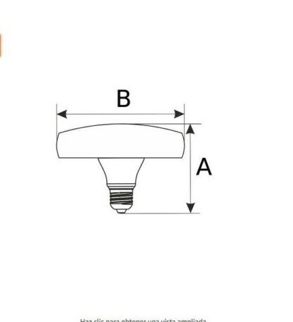 Bombilla LED tipo 'UFO' E27 - Imagen 4