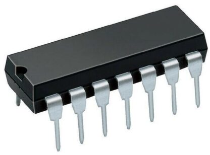 CD4069UBE PDIP-14, Six CMOS Inverter Circuits (10 Unidades)