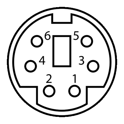 CONECTOR Mini-DIN MACHO 6p (3 Unidades) - Imagen 5