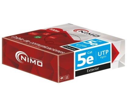 Cable para datos UTP Cat.5e rígido exterior (100 metros) - Imagen 3