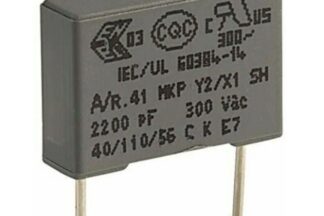 Condensador X1 Y2 Safety 2,2nF 300Vac AEC-Q200 KEMET