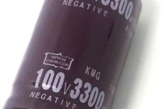 Condensador electrolítico 3.300uF 100V 105ºC 25x46mmL