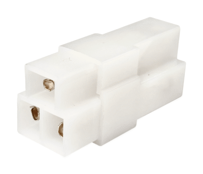 Conjunto Caja de Conexión Polarizada 3 vias Faston 6,35mm