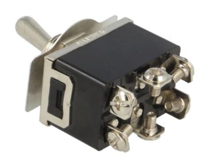 Interruptor Bipolar Palanca ON-OFF-ON DP3T 10A/250V - Imagen 3