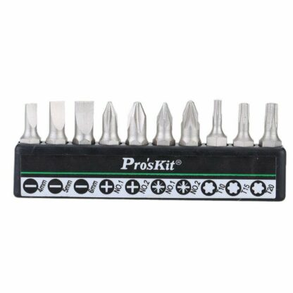 JUEGO DESTORNILLADOR 10 BOCAS + LLAVE-MANGO PROSKIT 1PK-212 - Imagen 5