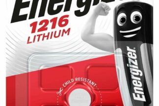 Pila Litio Botón CR1216, 3V 34mAh (3 Unidades)