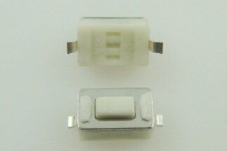 Pulsador tacto SMD 6,0x3,5mm (Altura total 4,3mm, Botón 1,00mm)