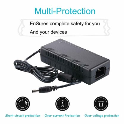 ALIMENTADOR 24V/2A 48W 100-240V, Conector 5,5x2,5/2,1 - Imagen 6