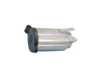Conector Mechero 12/24V Hembra con Tapón, de Empotrar