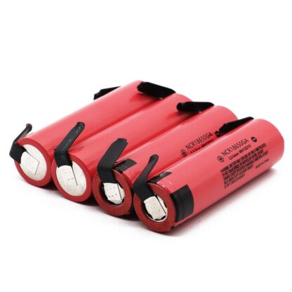 Batería Panasonic 3,6V/3500mAh, NCR18650GA, 10A Descarga. C/Term. (Soldable) - Imagen 4