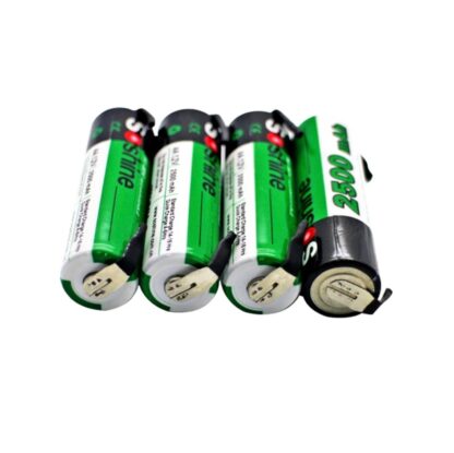 Bateria AA/R6 Recargable Ni-Mh 2500mAh SOSHINE para Soldar - Imagen 3