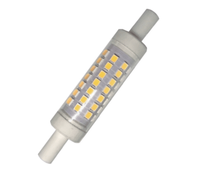 Bombilla LED lineal R7S, 78mm, 5W