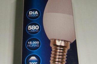 Bombilla LED 'tipo vela' E14 de 7W