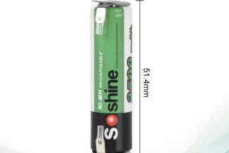 Bateria AA/R6 Recargable Ni-Mh 2500mAh SOSHINE para Soldar