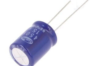 Condensador Electrolitico 15uF 450V Ø12,5x16mm (10 Unidades)