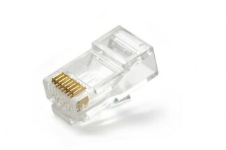 Conector RJ-45 teléfono categoría 5 (25 unidades)