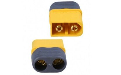 Conector Alimentación XT60H-M Macho + Capuchón - Imagen 3