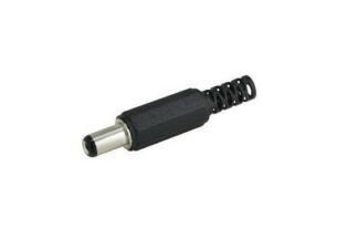 Conector de alimentación DC con pasacables