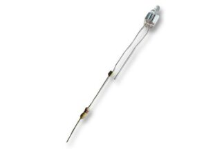 Lamparita de neón rabillos Ø6x12mm con resistencia 270K para 220V