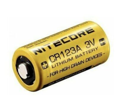 PILA LITIO CR123A NITECORE 3V, NO RECARGABLE