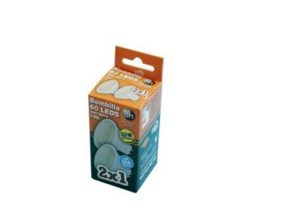 Pack 2 Bombillas de 60 Led, 12V AC/DC, MR16, Luz Dia 6500K - Imagen 3