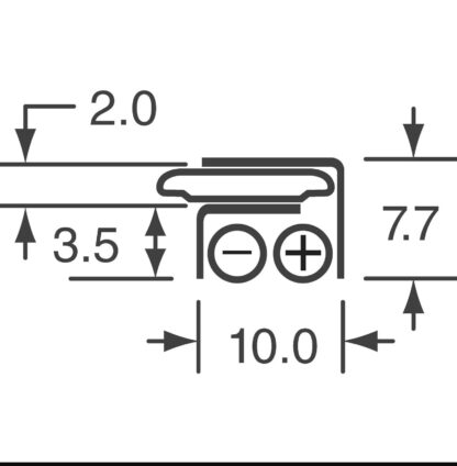 Pila 3V 35mAh PCB Horizontal CR-1220/HFN Panasonic - Imagen 4