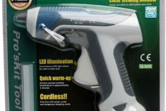 Pistola de Pegamento 7W Inalámbrica a Pilas 4xAA Alcalinas