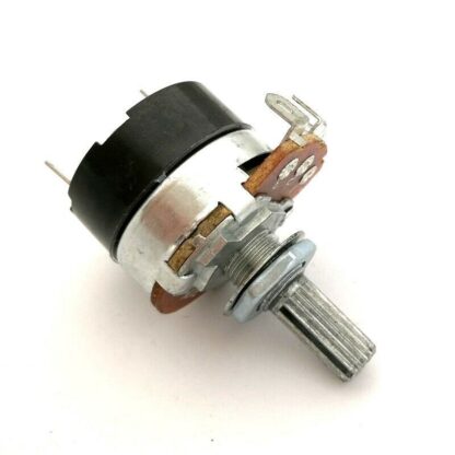 Potenciómetro 250K 1W LINEAL "B" Ø24mm C/INT 1A/220V
