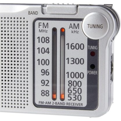 Radio Portátil Panasonic RF-P150D, Pilas AAx2, Compacto 120x68x31mm - Imagen 3