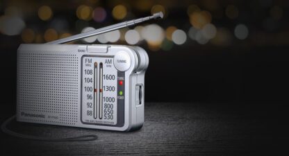 Radio Portátil Panasonic RF-P150D, Pilas AAx2, Compacto 120x68x31mm - Imagen 5
