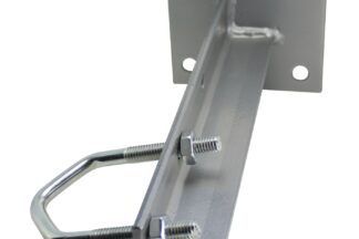 Soporte de Pared Atornillable para Mástil longitud 350mm