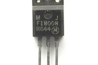 Transistor MJF18008, NPN, TO-220F, MOTOROLA