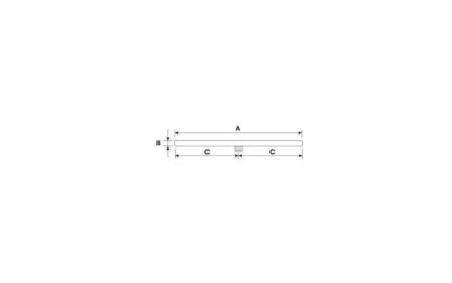 Tubo LED, base S14d, blanco cálido - Imagen 3