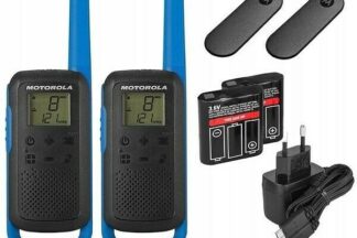 Walkies 'Transceptor' PMR446 MOTOROLA T62 azul *Pareja*