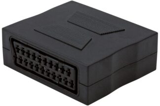 Adaptador Prolongador Euroconector Scart Hembra - Hembra 21p