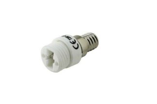 Adaptador de Bombilla G9 a portalámparas E-14