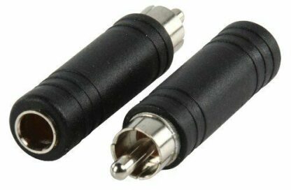 Adaptador RCA Macho a JACK 6,3 Hembra Mono