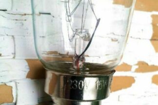 Bombilla nevera E14 de filamento 15W (5 Unidades)