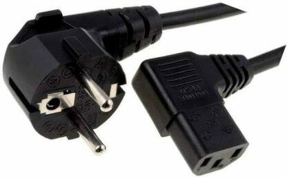 Cable Conexión Alimentación 1,8m CEE7/7 a IEC320-C13 Acodado - Imagen 4