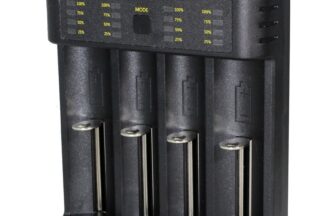 Cargador Universal USB de Baterias Litio/Ni-Mh/Ni-Cd