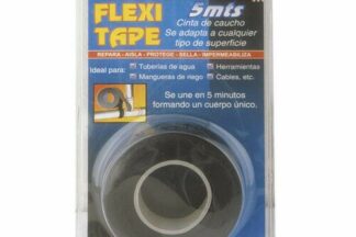 Cinta aislante vulcanizable 5m x 20mm negra