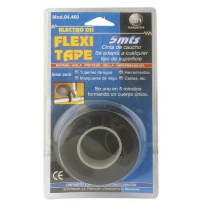 Cinta aislante vulcanizable 5m x 20mm negra