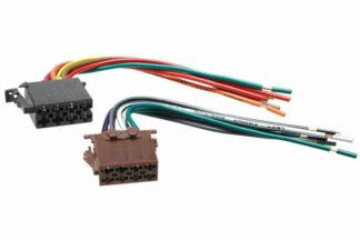 Conexión cable conector ISO Universal Autorradio